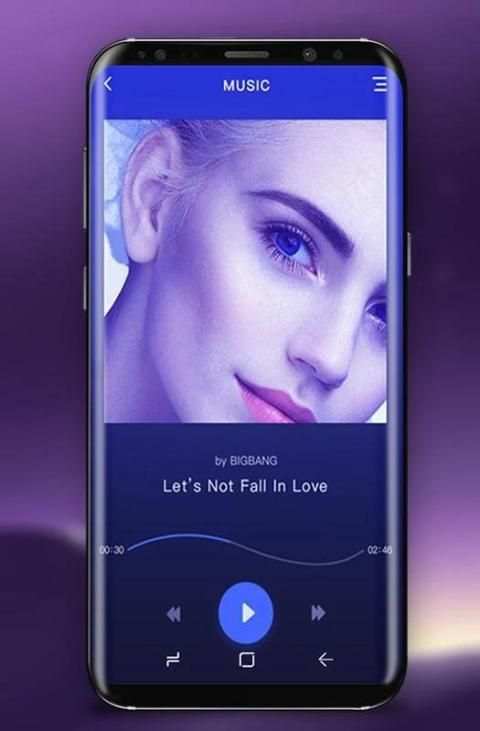 Music Player Style Samsung 2018 скриншот 5