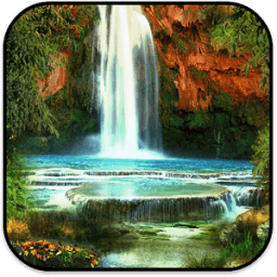 Fondos de Pantalla Cascadas आइकन