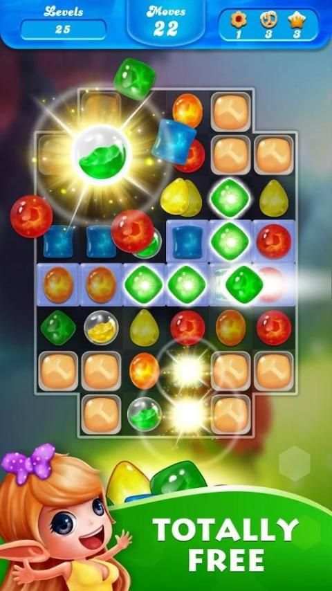मीठा कैंडी स्टोरी candy puzzle स्क्रीनशॉट 3