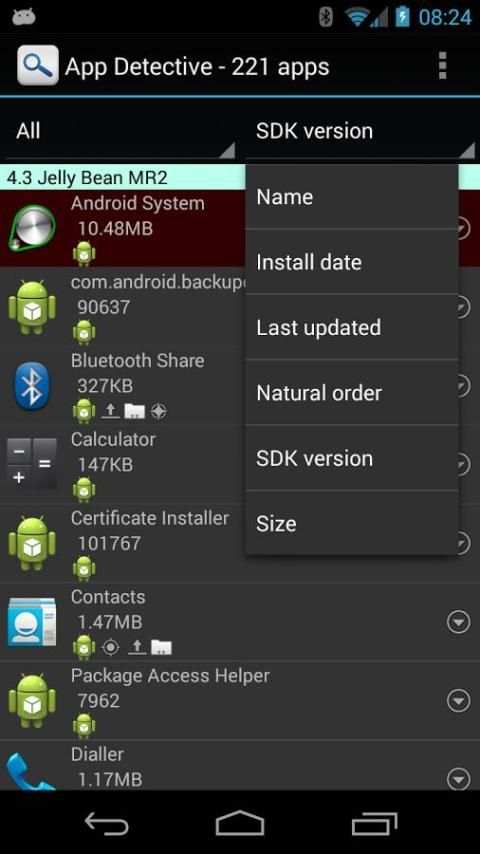 App Detective स्क्रीनशॉट 4