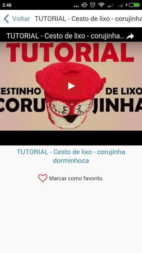 Melhores canais de crochê screenshot 3