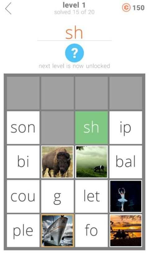 1 Pic 1 Clue: Word Search Game 6 تصوير الشاشة