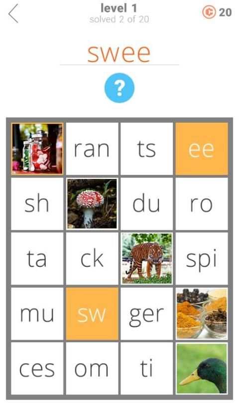 1 Pic 1 Clue: Word Search Game 10 تصوير الشاشة