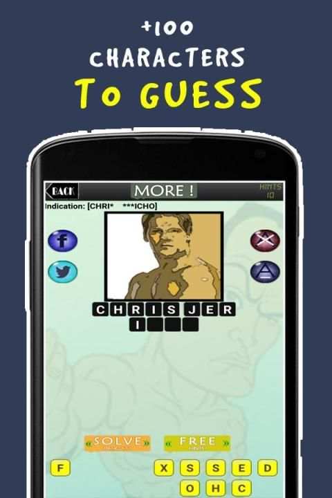 Guess WWE Superstars Quiz 4 تصوير الشاشة