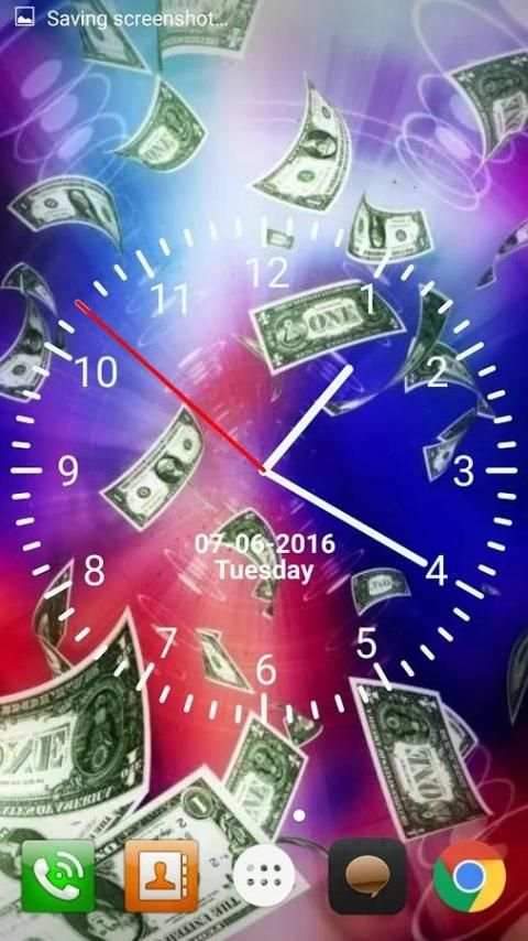 Dollar Tornado Live Wallpaper screenshot 1