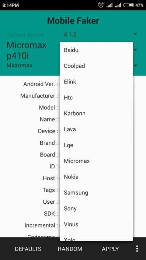 Mobile Faker 1 تصوير الشاشة