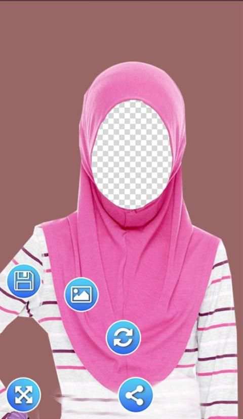 Hijab Kids Photo Frames скриншот 1