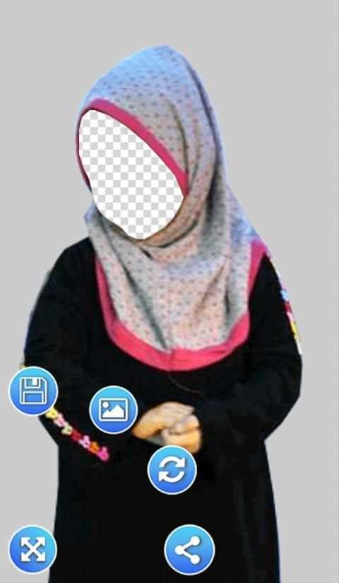 Hijab Kids Photo Frames скриншот 2
