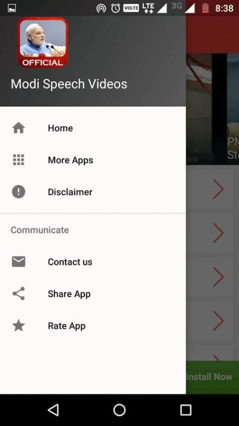 Modi Speech : Modi Keynote APP screenshot 1