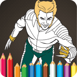 x man coloring أيقونة