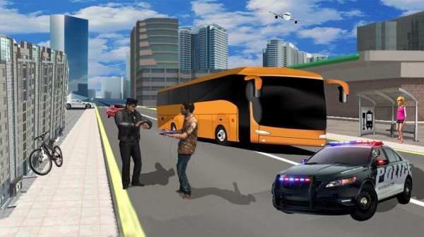 Bus Accident: Ambulance & Police Arrest Simulator screenshot 2