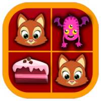 Match pairs kids memory game - Latest edition logo