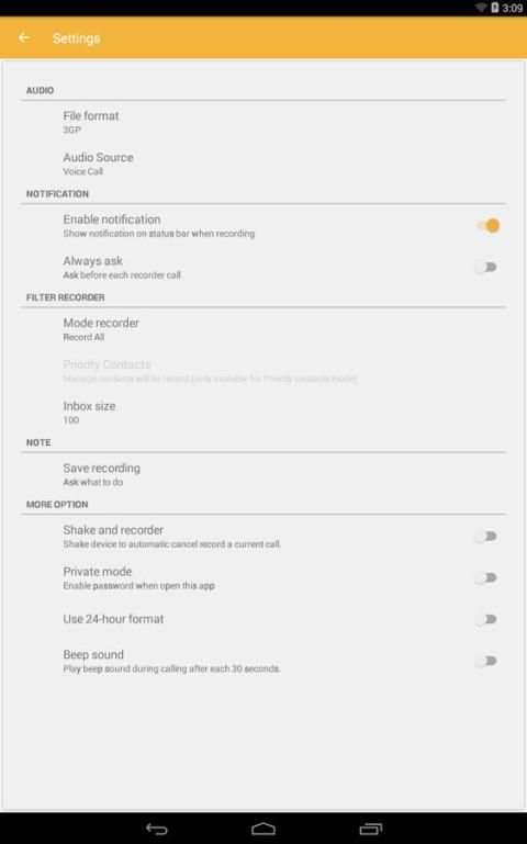 calls recorders screenshot 3