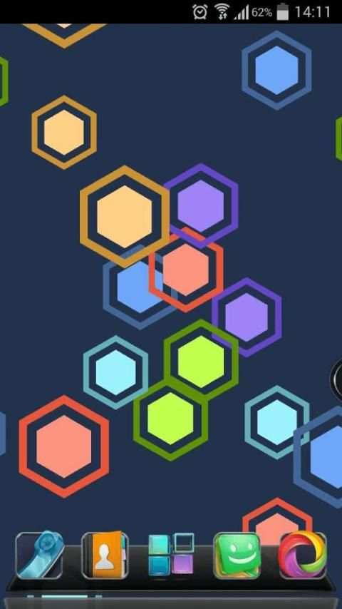 Next Hexagon 3D Live Wallpaper screenshot 3