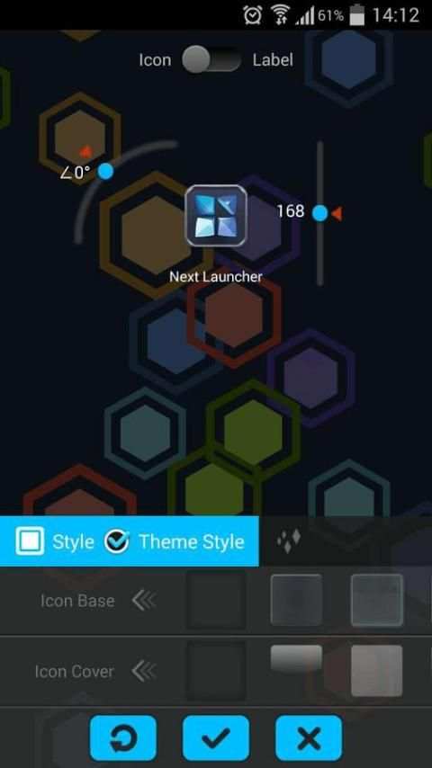 Next Hexagon 3D Live Wallpaper screenshot 1