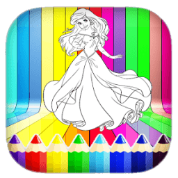 Pretty Princess-Coloring Book иконка
