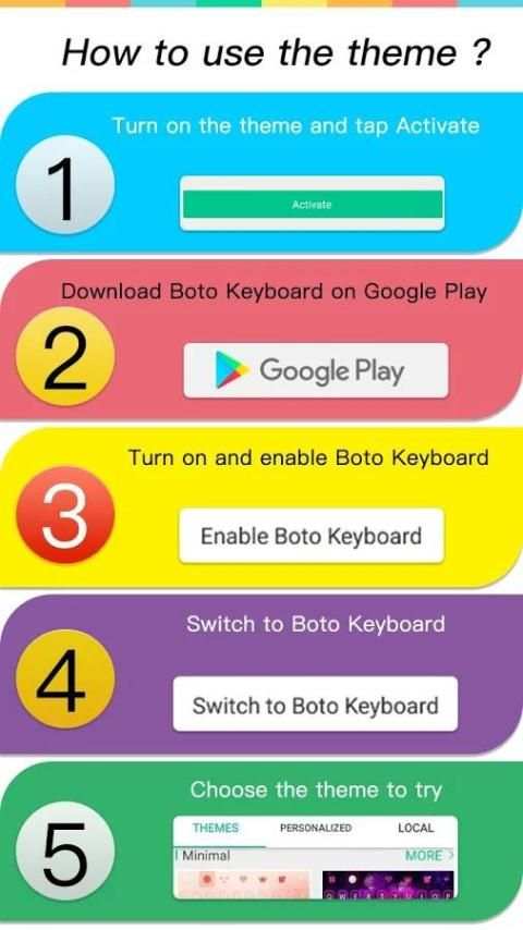 Keyboard-Boto: Lightning скриншот 4