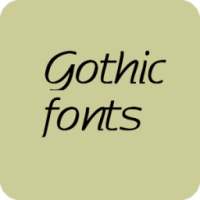 Gothic Font for Samsung Galaxy on 9Apps