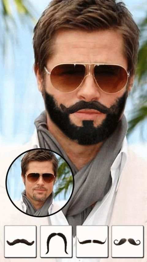 Man Hair & Beard Style Editor 4 تصوير الشاشة