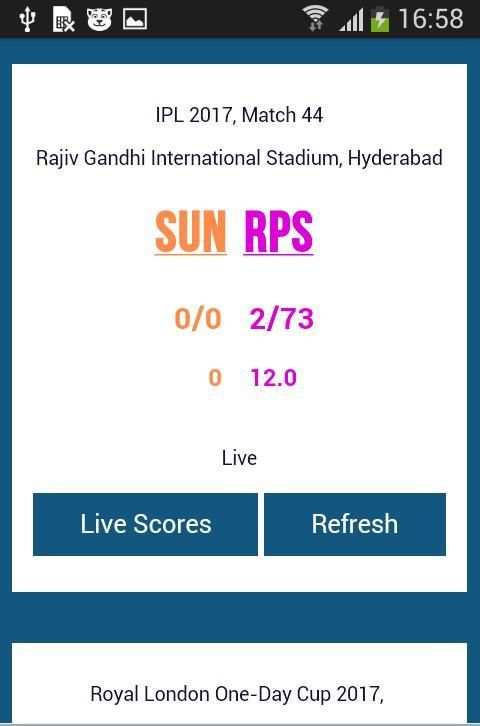 Cricket Live screenshot 4