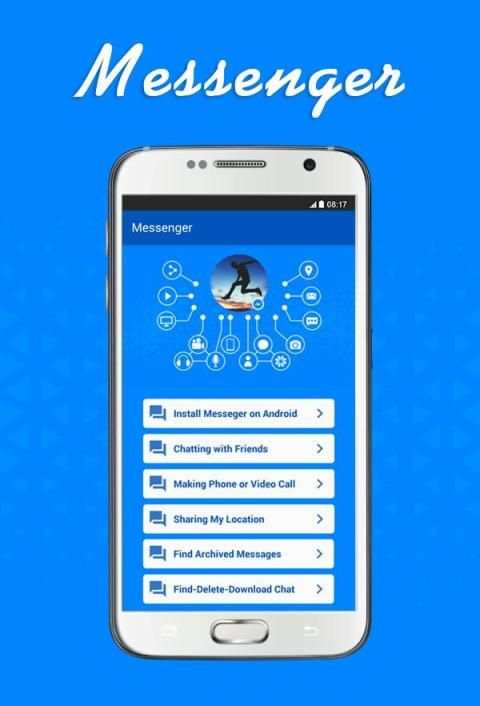 Quick Messenger Facebook tips скриншот 4