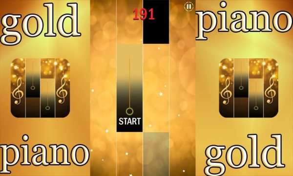 gold piano tiles screenshot 5