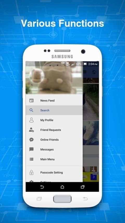 Lite for Facebook - Security Enhanced скриншот 2