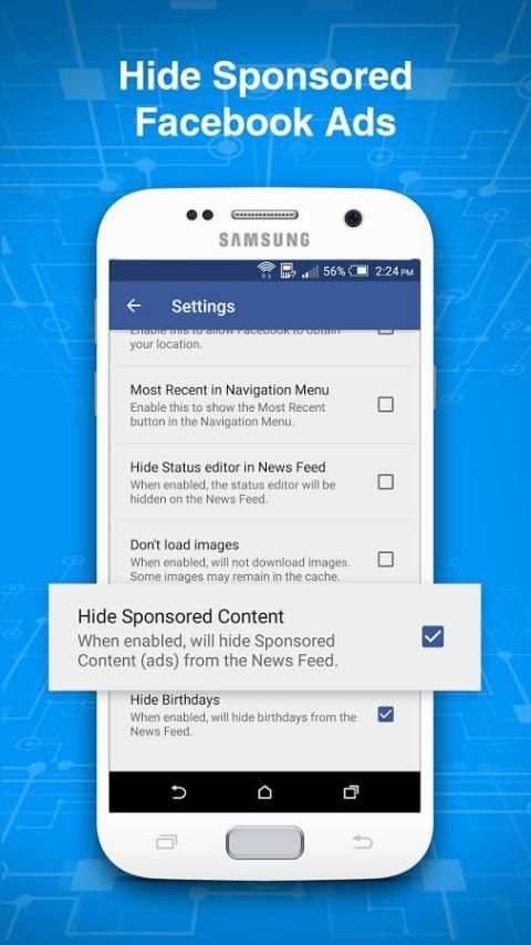 Lite for Facebook - Security Enhanced скриншот 4
