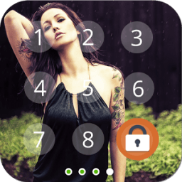 Tattoo Girl Lock Screen иконка