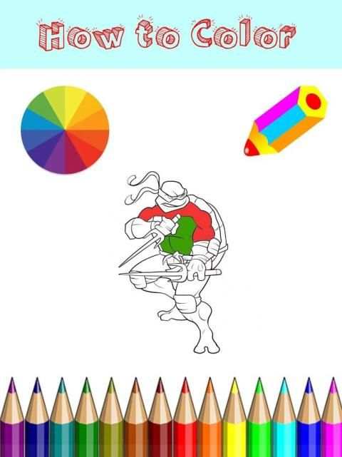 Coloring Ninja screenshot 2