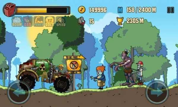 Zombie Road Racing screenshot 5