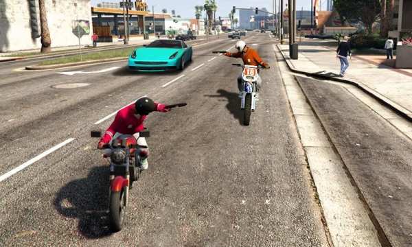 Gélo Moto serangan Racing screenshot 1