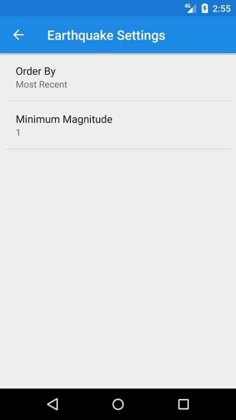Earthquake Tracker скриншот 2