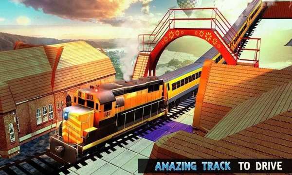 Impossible City Train Driving Sim 12 تصوير الشاشة
