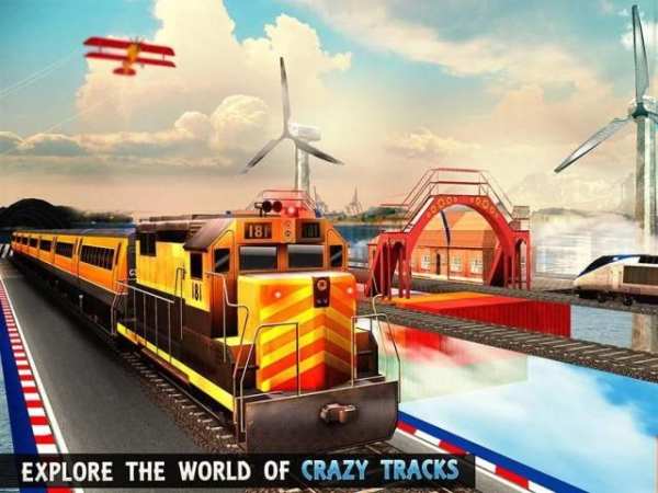 Impossible City Train Driving Sim 4 تصوير الشاشة