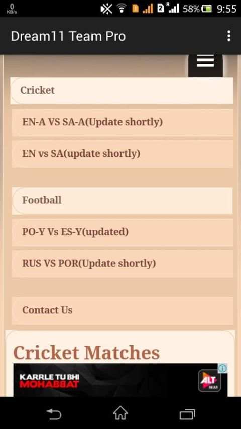 Dream11 Pro Team स्क्रीनशॉट 4