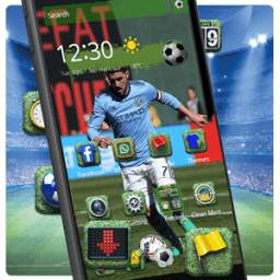 David Villa Football(Soccer) Sports Theme