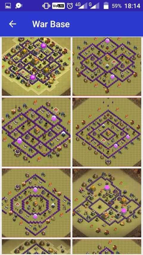 Maps For COC TH7 2 تصوير الشاشة