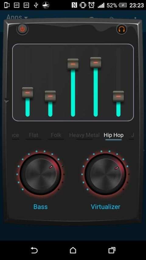 equalizer * - bass booster with music player 2018 screenshot 1