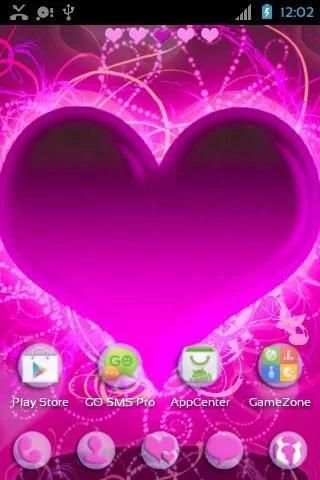 Hearts Themes for GO Launcher screenshot 6