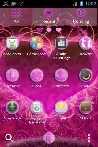Hearts Themes for GO Launcher screenshot 4
