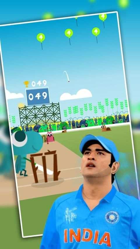 Dhoni Super Cricket World - Free Game скриншот 3