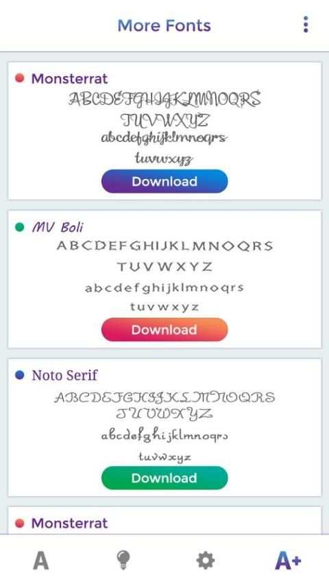 50 font style 3 تصوير الشاشة
