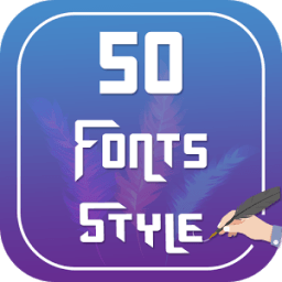 50 font style иконка