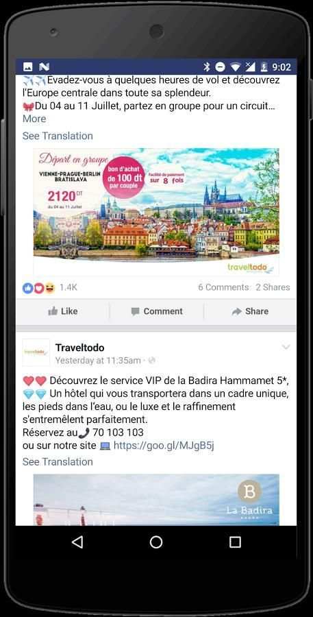 Lite Messenger and Facebook स्क्रीनशॉट 3