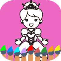 Princess Coloring Book For Kids