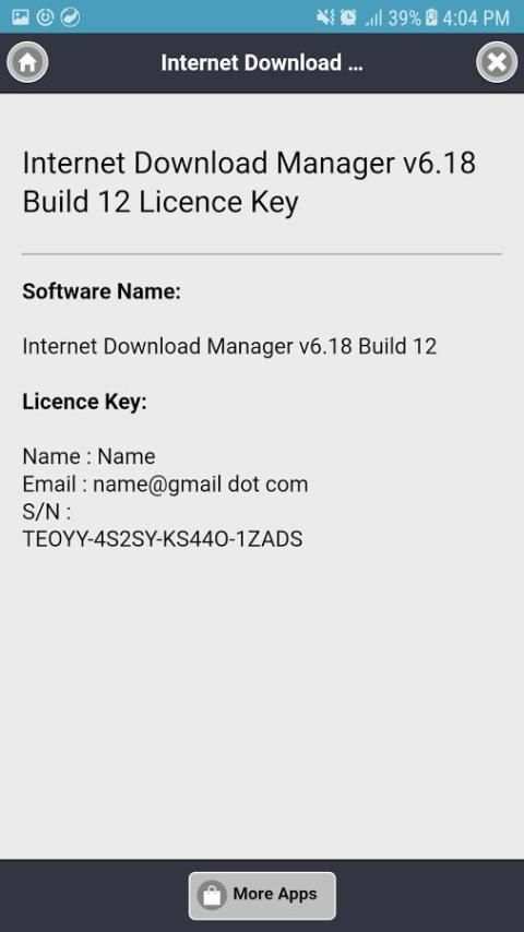 PC Software Key Manager screenshot 1