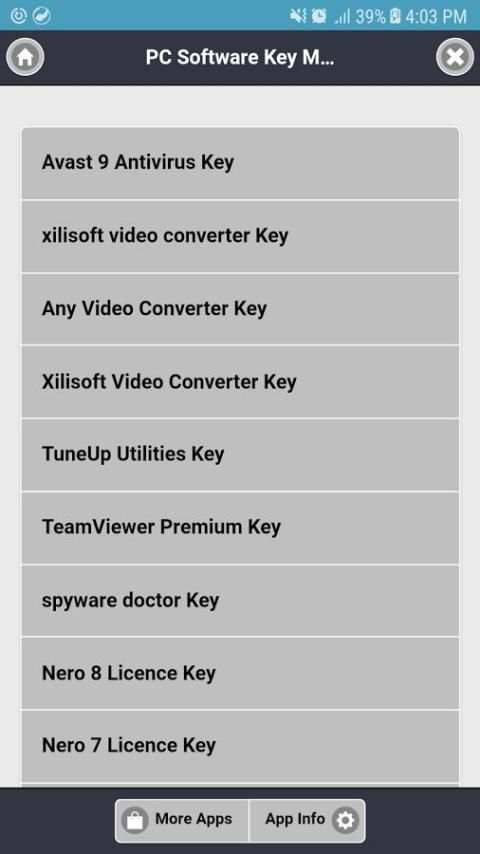 PC Software Key Manager screenshot 3