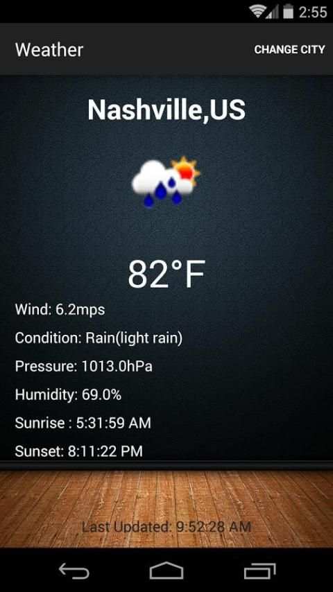 Weather App 3 تصوير الشاشة