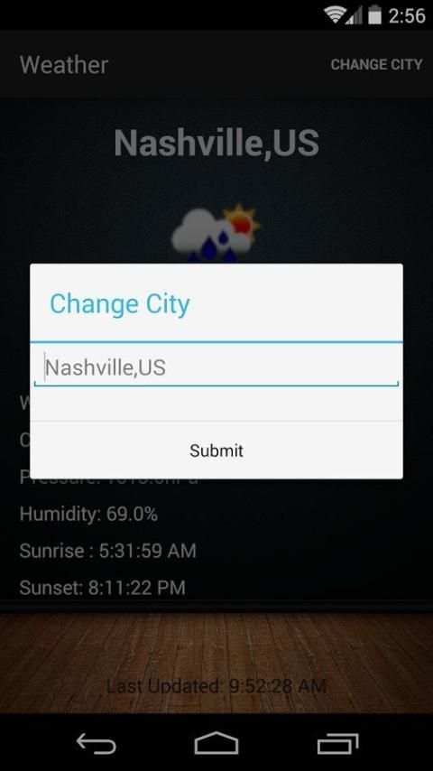 Weather App 2 تصوير الشاشة